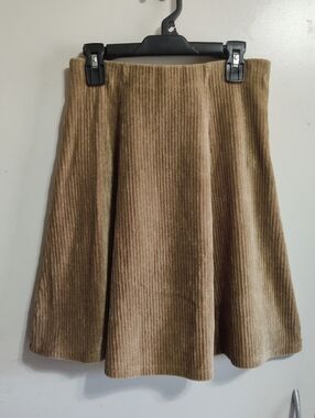 Liz Sport Half Circular Skirt in Tan